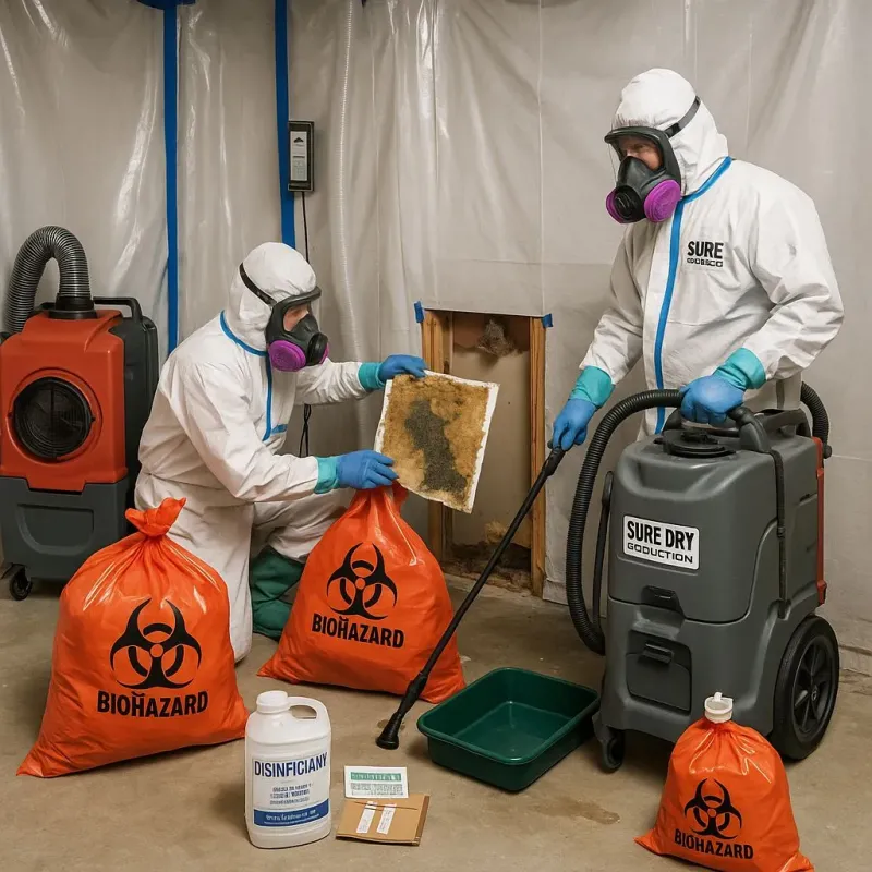 Contaminated Water Handling Protocols process in Lusk, WY