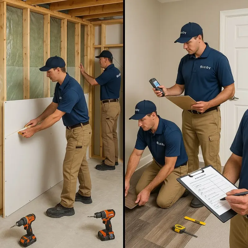 Repairs and Reconstruction process in Lusk, WY